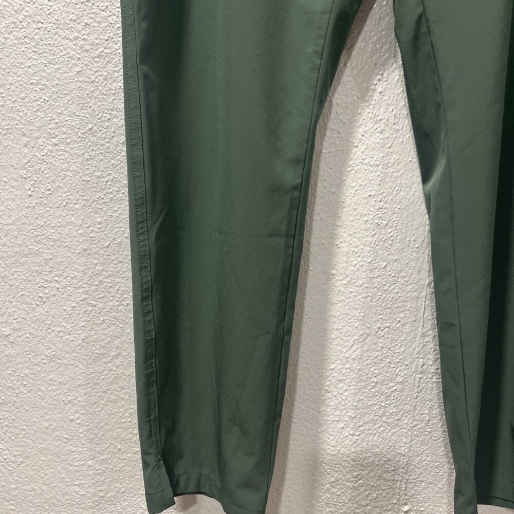 Eddie Bauer Ladies Traveler‎ Pant Medium Green High Rise Active Outdoor Trail - Picture 3 of 14